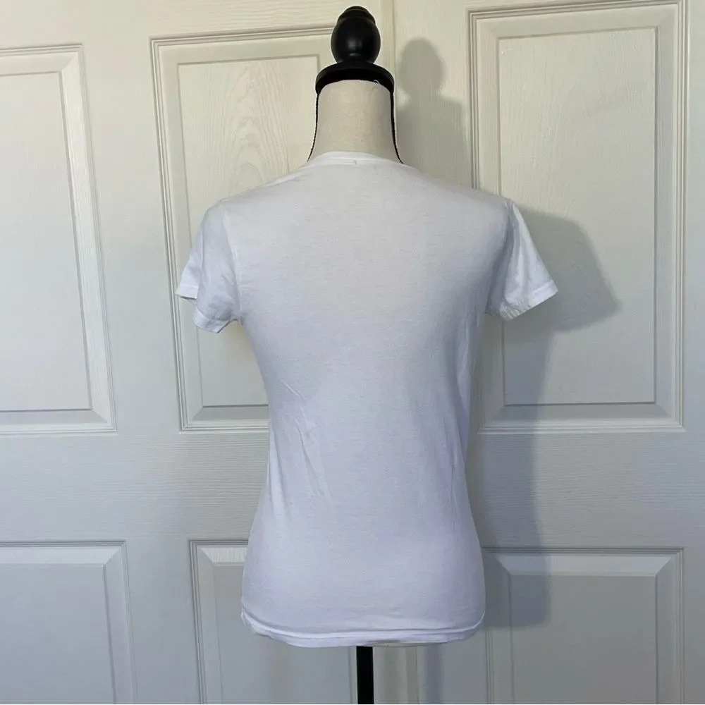 The Ohio State Buckeyes White Short Sleeve T-Shirt, Medium
